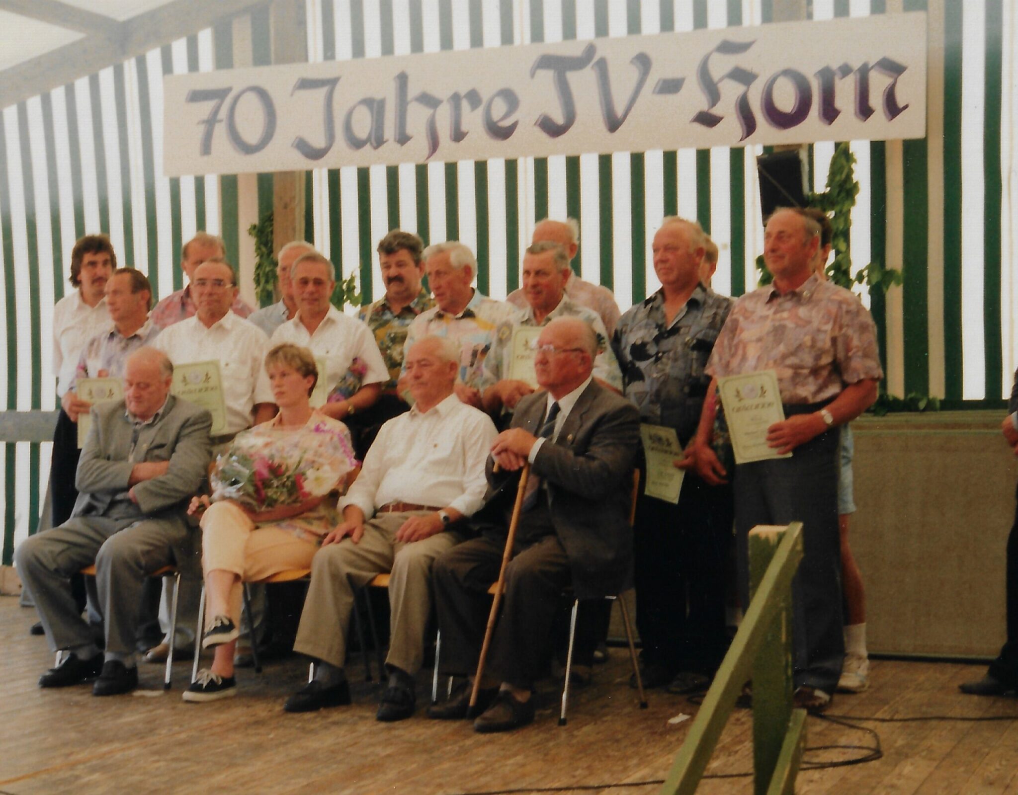 1993 – 70 Jahre TGV und Ehrung eines Urgesteins