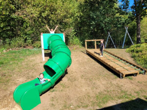 Neuer Spielplatz an der Horner Hütte lädt zum Toben ein